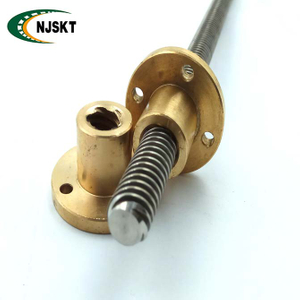 Heavy Load Lead Screw 14mm Ball Nut Lead 3mm 