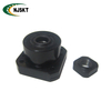 Black Hard Fixed End Ball Screw Mount Support FK10 FF10 