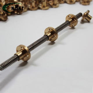 Mini 3D Printer Lead Screw 12mm Dia Lead 2mm Screws